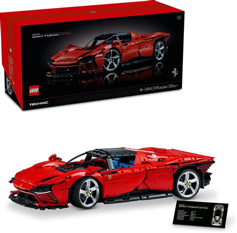 Lego Technic Ferrari Daytona Sp Kit De Constru O Pe As