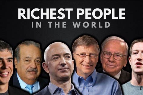20 Richest People In The World Bloomberg Billionaires Index List 2020