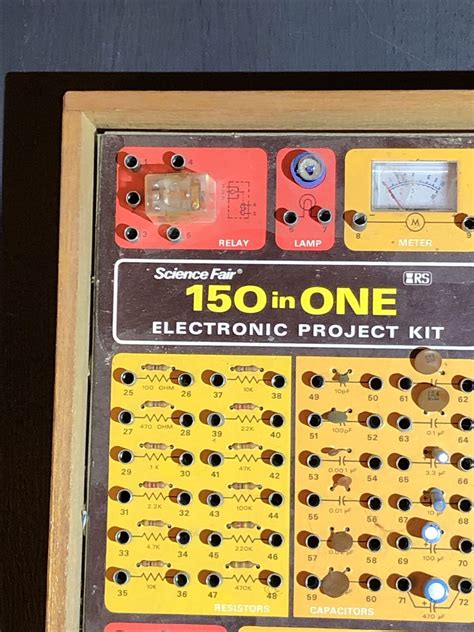 Vtg Science Fair 150 In 1 Electronic Project Kit 28 248 Radio