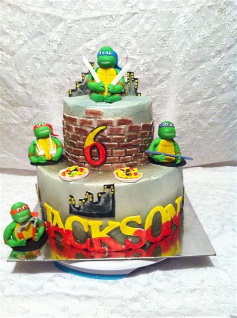 TMNT Cake Decorated Cake By Danielle Crawford CakesDecor