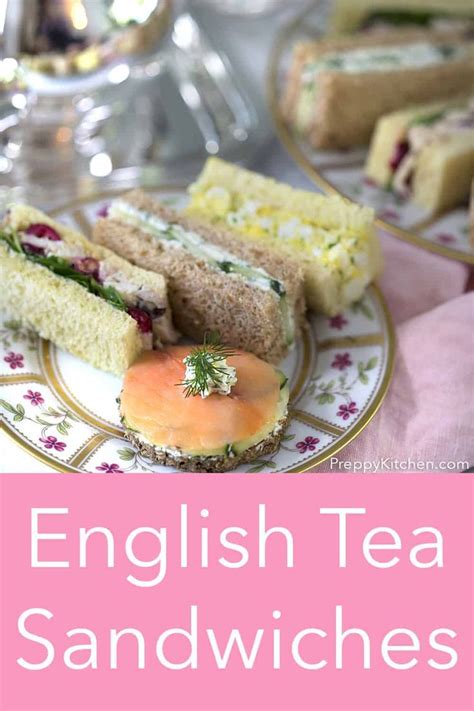 A Delicious Assortment Of Traditional English Tea Sandwiches That Will