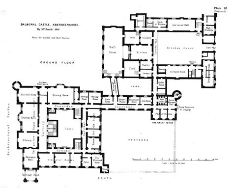 These floor plans of every level of hogwarts castle, researched and created by harper robinson, take the the tiniest of details from the books into account — read harper's notes below and be amazed — as well as the standard structure and architecture of castles over the centuries. Ground floor plan of Balmoral Castle. | Castle floor plan ...