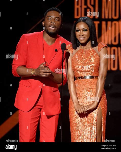 Los Angeles June 24 Woody Mcclain And Gabrielle Dennis On The 2018