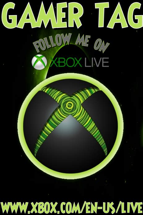 Xbox Template Postermywall