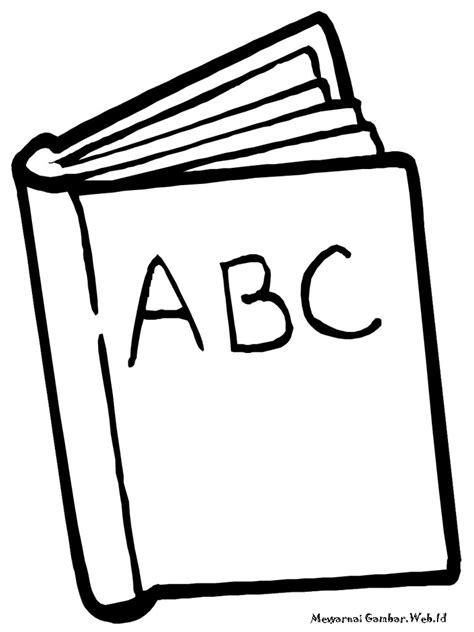 Buku Gambar Mewarnai: mewarnai gambar anak membaca buku gambar mewarnai