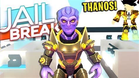 Thanos Joined My Game Roblox Jailbreak Youtube