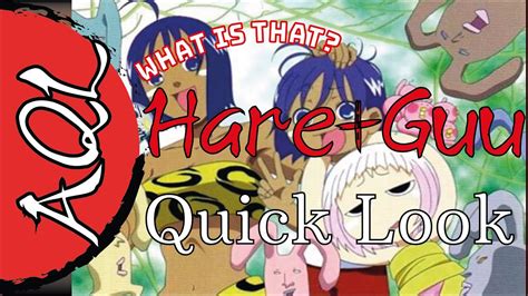 Hare Guu Anime Quick Look YouTube