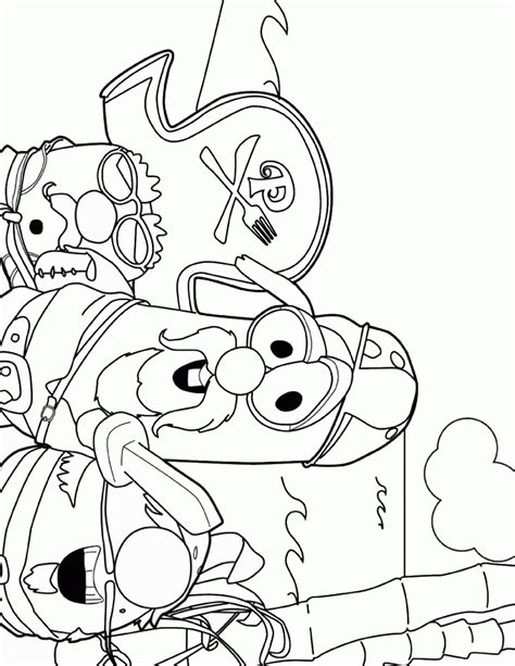 Spark your creativity by choosing your favorite printable coloring pages and let the fun begin! Veggie Tales Coloring Pages