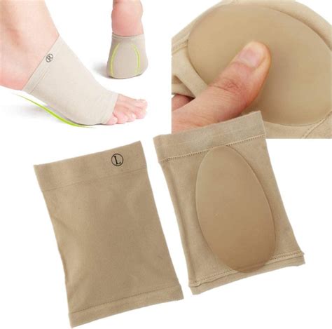 Pedimend Flat Foot Arch Support With Comfort Gel Cushions 1pair Elastic Bandage Arch Support