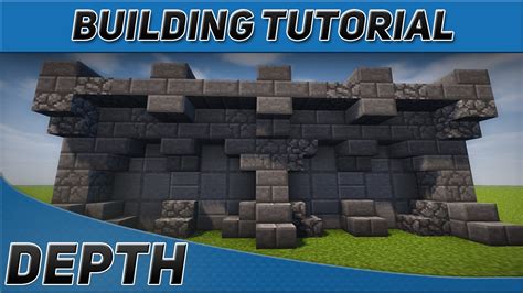 Minecraft Building Tutorails 1~ Depth And Detail Youtube