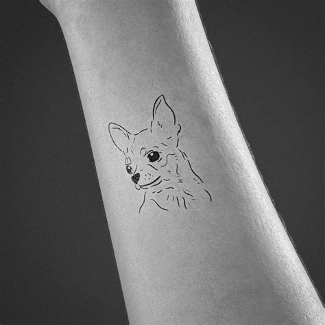Chihuahua Tattoo Designs Inku Paw