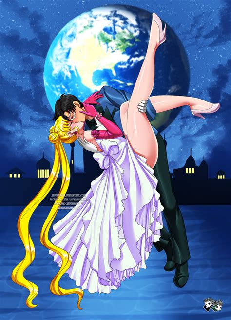 Jadenkaiba Chiba Mamoru Tsukino Usagi Bishoujo Senshi Sailor Moon Highres Boy Girl