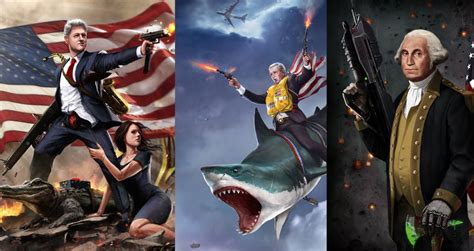 These Badass Presidential Portraits Are The Most American Thing Ever Bdcwire