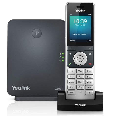 Yealink Hd Voip Dect Cordless Phone W60p Just Electronics