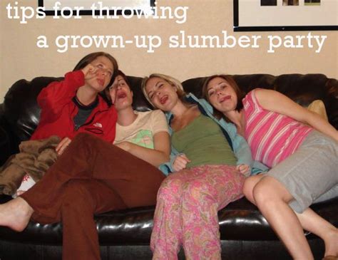 Grown Up Slumber Party Genpink Girls Night Party Girls Slumber Party Slumber Party Foods