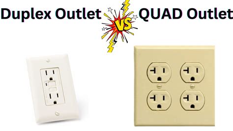 Duplex Vs Quad Outlet Design Wiring Safety Durability