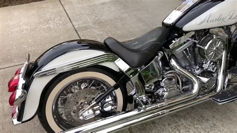 2000 Harley Davidson Heritage Softail Classic Custom Youtube