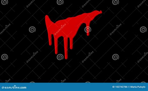 Dripping Blood Isolated Element Stock Photo Image Of Crime Drop