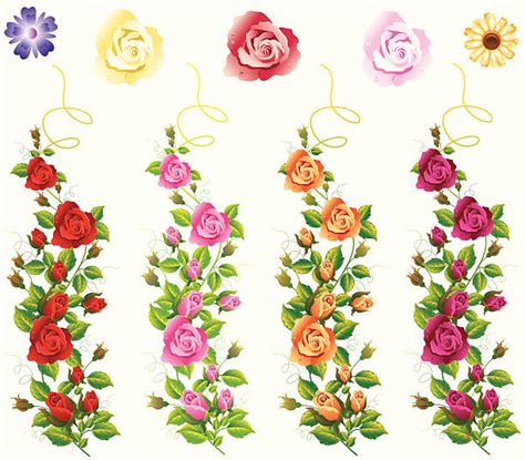 Top Rose Vines Clip Art Vector Graphics And Illustrations