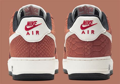 Nike Air Force 1 Prm ‘red Bark Cv5567 200 Sneaker Style