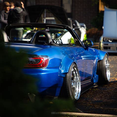 Blue Honda S2000 Parked At Touge Factory