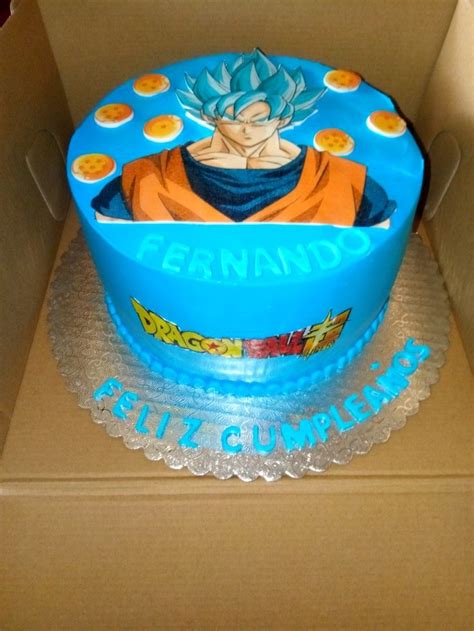 Submitted 16 hours ago by dmgaming06. Dragon Ball super Birthday cake Pastel de dragon Ball ...