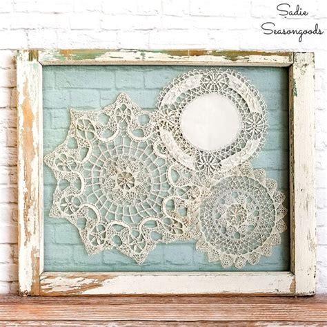 Doily Crafts And Upcycling Ideas For Vintage Doilies