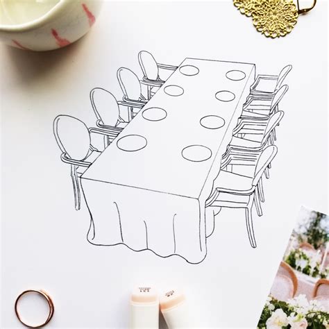 Shop Concept Wedding Designs Table Sketch Templates Table Sketch