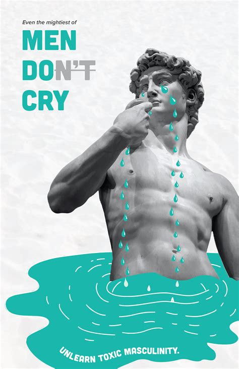 Poster Series On Toxic Masculinity Behance