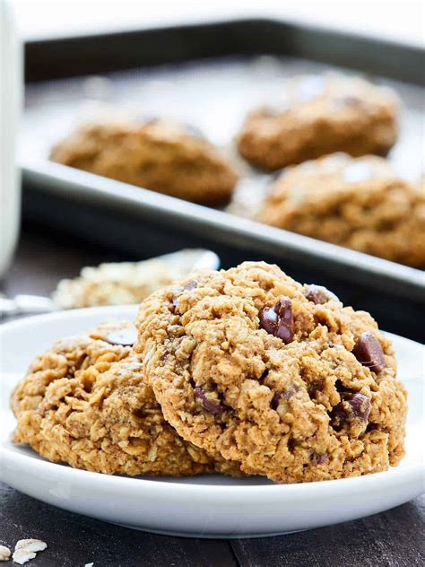 Oatmeal Chocolate Chip Cookies Recipe Chewy Easy