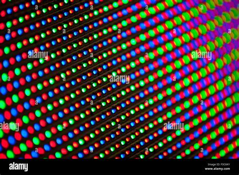 Led Screen Lights Stock Photo Alamy