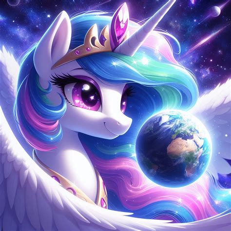 Mlp Neuroart Princess Celestia Принцесса Селестия Mlp Art