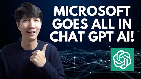 Microsoft Invests 10 Billion In Chat Gpt Openai Youtube