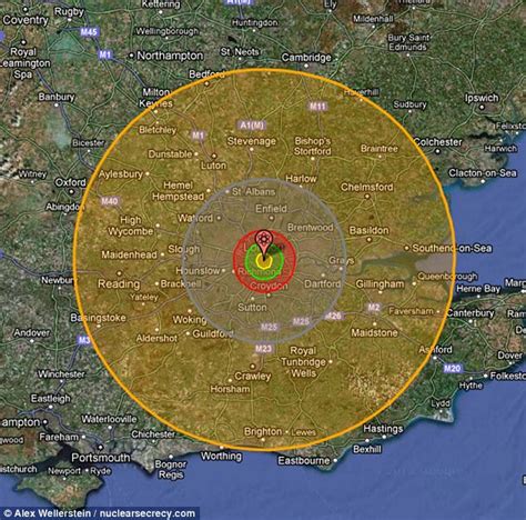 Want To Know The Effect Of A Nuclear Bomb On Your Home Town Theres An