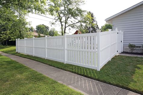 Semi Privacy Fencing Vinyl Fence Barrette Outdoor Living