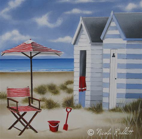 Beach Hut Paintings — Nicola Jane Rabbett