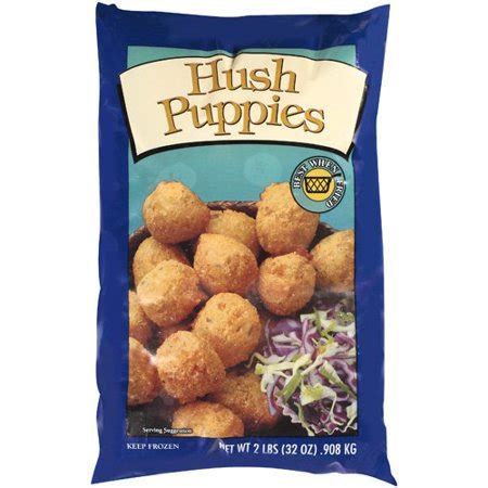 I've read this as slush puppy about 4 times. Consolidated Catfish Producers Hush Puppies, 2 lb - Walmart.com