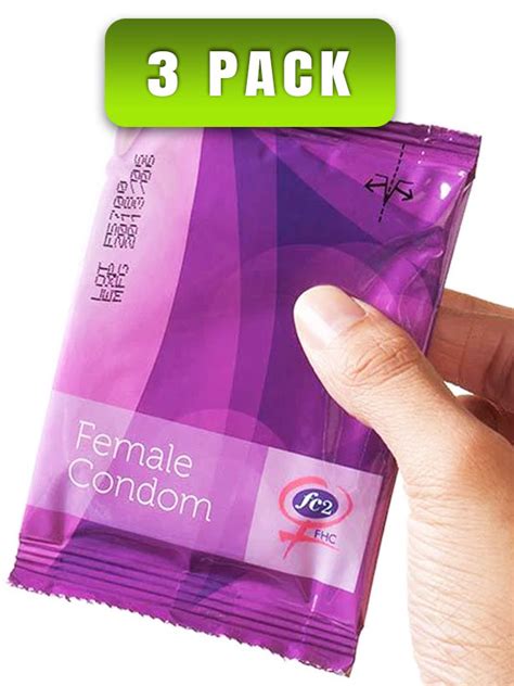 Femidom Fc2 Female Condoms 3 Pack Condomsales