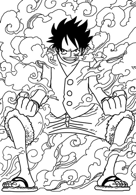 Printable One Piece Coloring Pages