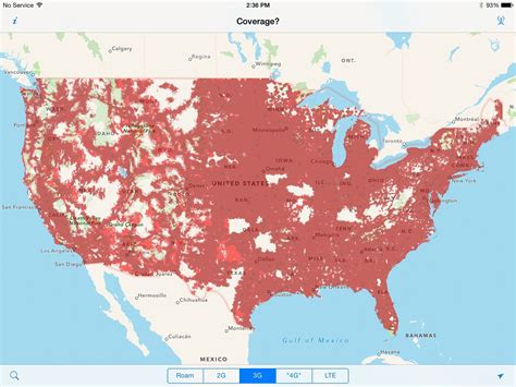Sprint Cell Coverage Map World Map