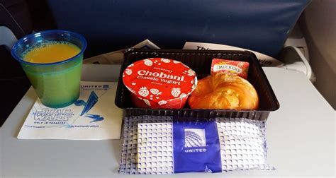 United Airlines Meals Main Cabin Business And First Class