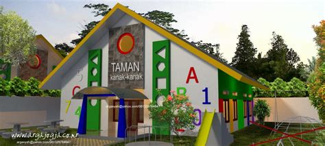 Contoh Gambar Gedung Sekolah Tk Imagesee
