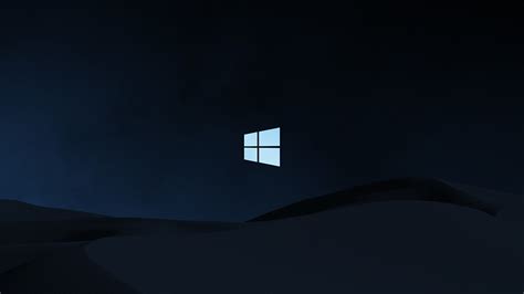 Windows 10 Clean Dark Background Hd Brands 4k Wallpapers Images