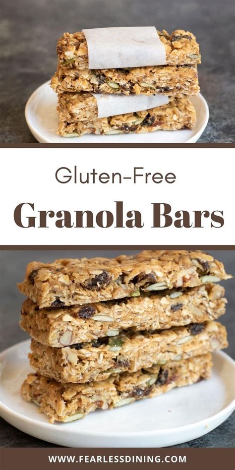Everyone Will Love How Easy These Homemade Gluten Free Granola Bars Are