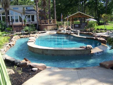 Small backyards with small pools. Home Elements And Style Above Ground Swimming Pool Designs ...