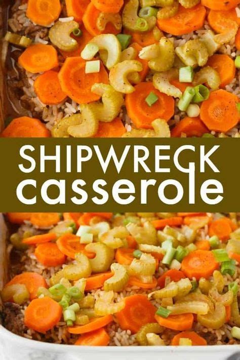 There are other factors that contribute to whether different kinds of meat are healthy for. Shipwreck Casserole | Recipe | Dinner casseroles, Meals ...