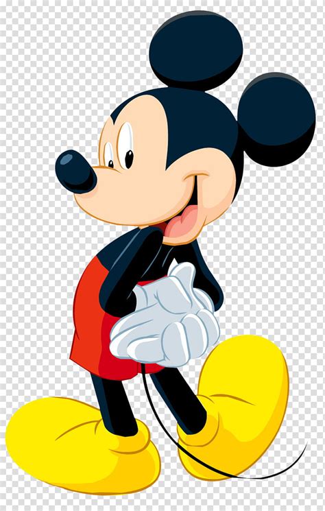 Mickey Mouse P Mickey Mouse Hiding His Hands On Back Illustration