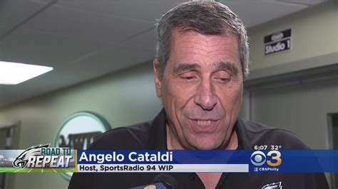 Sportsradio 94 Wip Angelo Cataldi Reacts To Eagles Wild Card Win Youtube