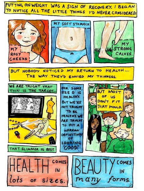 Inkmurder Skinny Body Positivity Comics Loving Your Body