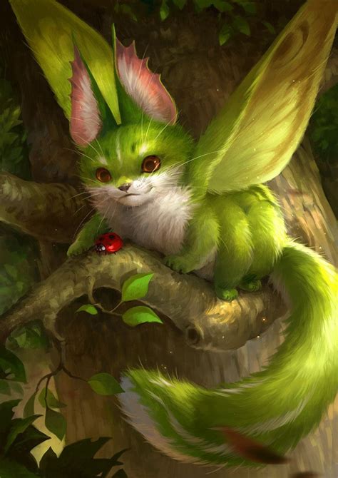 Landscapearchitecture Cute Fantasy Creatures Mythical Creatures Art